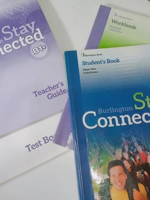 Stay Connected B1+ Teacher's Pack 4 Books like new