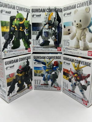 Bandai Gundam Converge Vol.20 Fusion Works 2015 full set 6 figures new