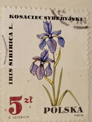 Poland postage stamp used