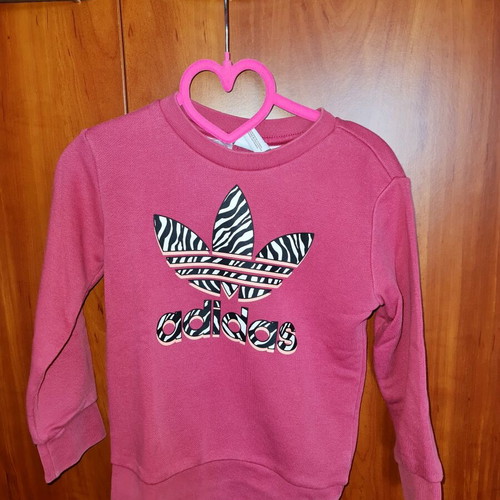 Adidas tracksuit set 2 years pink like new