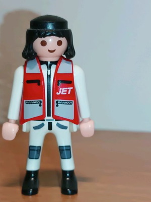 Playmobil Σετ πιλότου αεροπλάνου 4342 φιγούρα αεροπλάνου