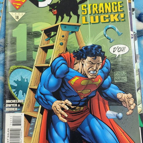 Superman Action Comics Collection 11 Issues Like New (90s - 00s)