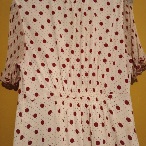Noa Noa Baby Doll Dress new, 100% viscose, size M, burgundy beige