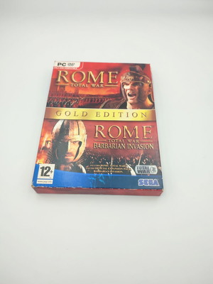 Rome Total War Barbarian Invasion Gold Edition PC like new