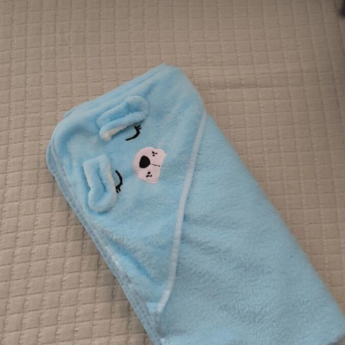 Baby bath towel set like new, 2 pieces