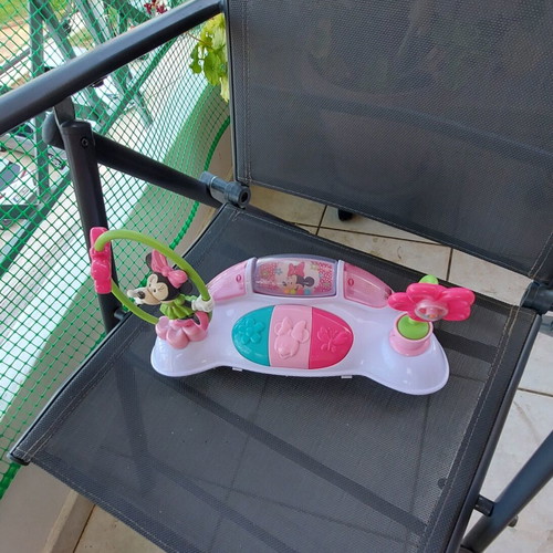 Minnie Mouse Bows & Butterflies Walker used baby activity center