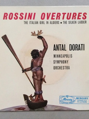 Rossini Overtures vinyl record used, classical