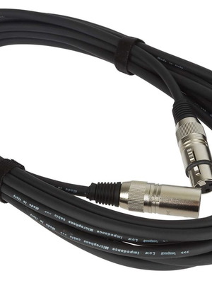Bespeco IROMB600 XLR-XLR Microphone Cable 6m new, black