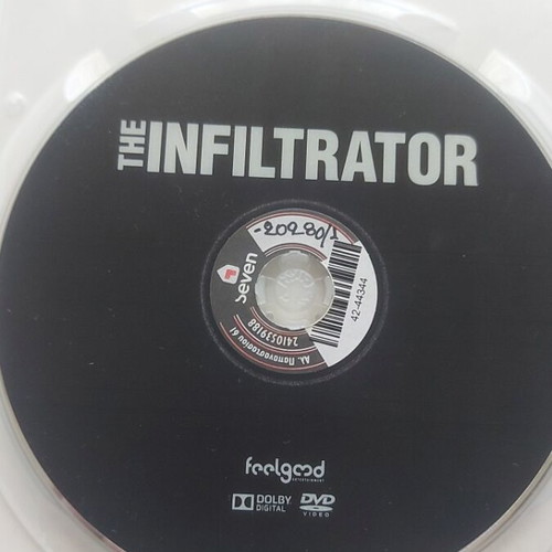 The Infiltrator DVD used with Greek subtitles