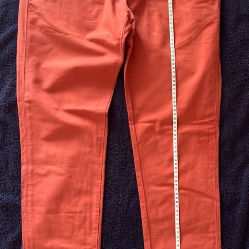 Men's Italian Pants like new, size S-M, terracotta orange