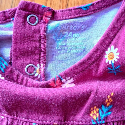 Carter's jumpsuit used for girl
