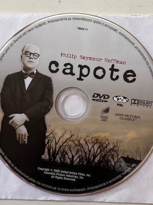 Capote DVD used, drama biography with subtitles