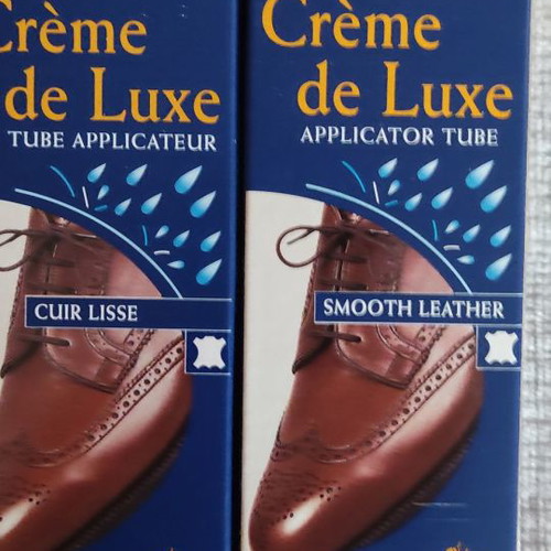 SAPHIR shoe cream beige, two packs, new