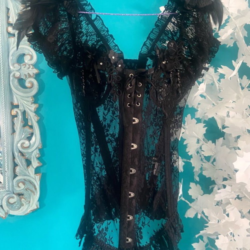 Gothic lace corset