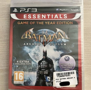 Batman Arkham Asylum Game of the Year Edition Essentials, ΣΦΡΑΓΙΣΜΕΝΟ/SEALED για το PS3
