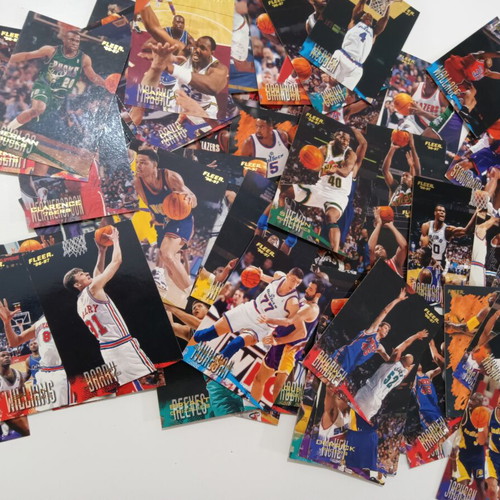 NBA Fleer 96-97 authentic card collection, 120 pcs