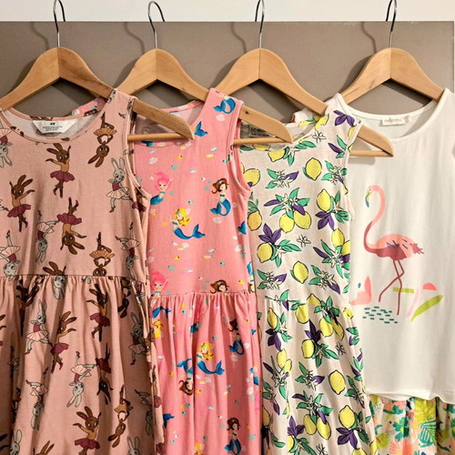Dresses used, pack of 4, size 8-10, Orchestra, H&M, LC Waikiki