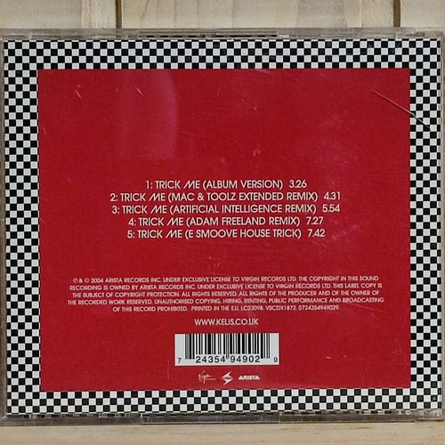 Kelis Trick Me CD single like new