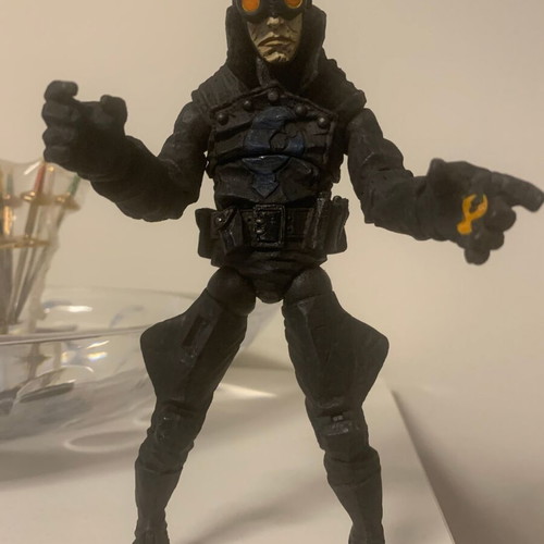 Lobster Johnson 7-inch action figure used from Hellboy comic