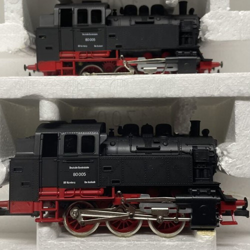 Lima HO Steam Locomotives BR 80 005 New Old Stock, pack of 2