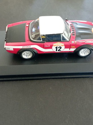 Αυτοκινητάκι Fiat 124 Abarth Rallye Sanremo 1973 σαν καινούργιο