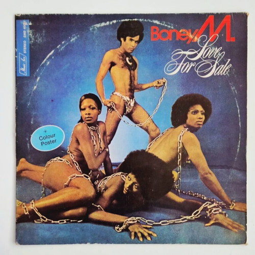 Boney M. Love For Sale vinyl used, Greek pressing 1977