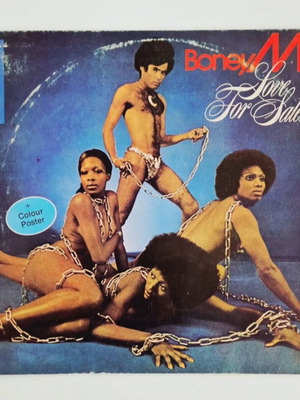 Boney M. Love For Sale vinyl used, Greek pressing 1977