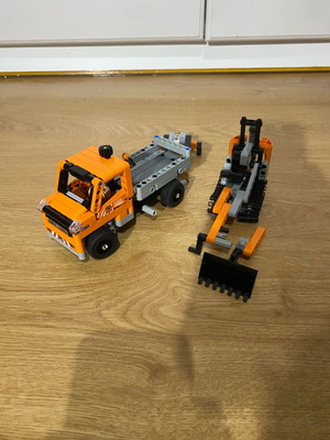 Lego vehicles used, suitable for play, some missing parts