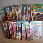 Tanks comics used, various issues