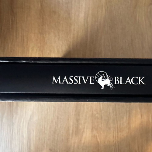 Massive Black Volume 1 art book like new, English