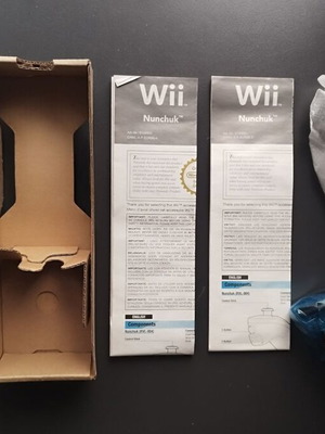 Nintendo Wii Nunchuck μεταχειρισμένο, μαύρο