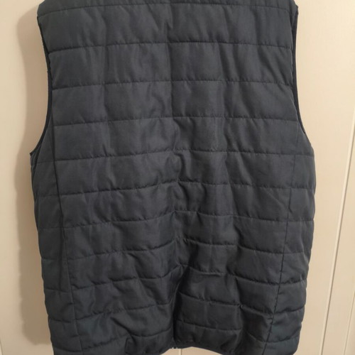 Quilted Double Face Vest size XXL like new, blue and red