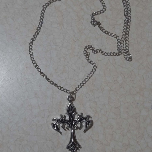 Gothic cross in steel new