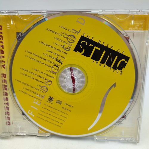 Sting Fields of Gold The Best of Sting 1984-1994 CD like new, rock