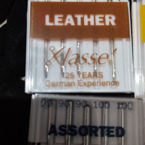 Sewing Machine Needles new, leather, metallic, jeans, stretch, German