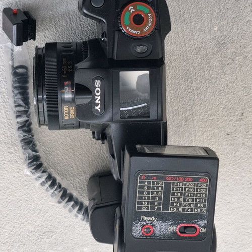 Sony 35mm camera new, automatic film advance