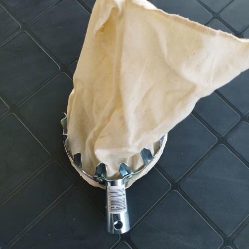Fruit picker new with galvanized metal