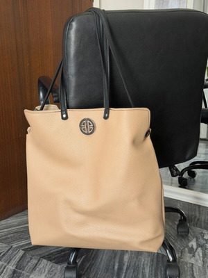 EL Bag shoulder bag like new, beige, large size