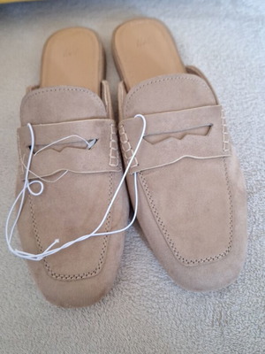 H&M women's sandals size 38 new brown
