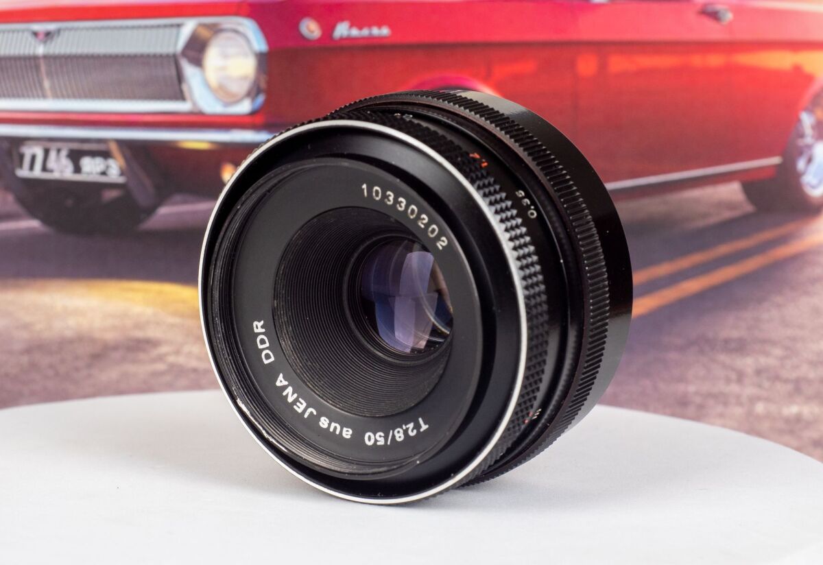 aus Jena DDR T 2.8/50 美品 Carl Zeiss aus jena DDR 50mm 2,8 – Hard to Find Camera Store