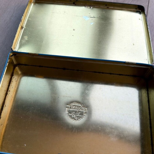 Jacques Superchocolat Vintage Metal Chocolate Tins, set of 3, floral design