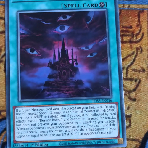 Dark Sanctuary Spell Card σαν καινούργιο