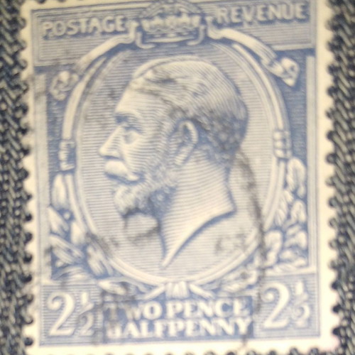 Collection of used sealed stamps, pack of 12 values