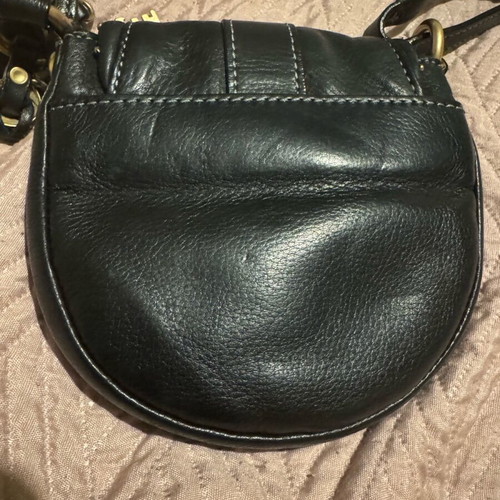 Juicy Couture bag cross body like new, black leather with charms