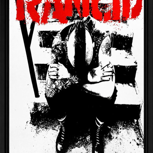 Rancid poster 32x23cm with frame