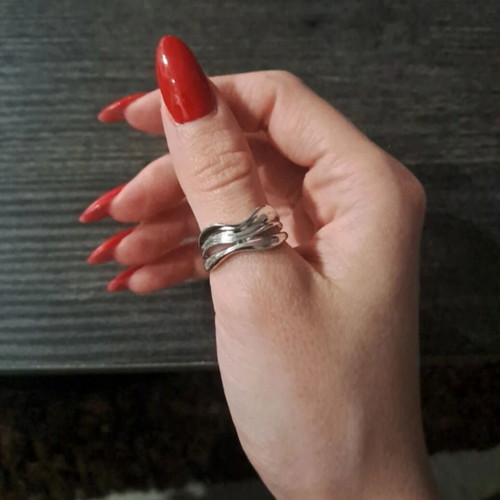 Silver ring brand new