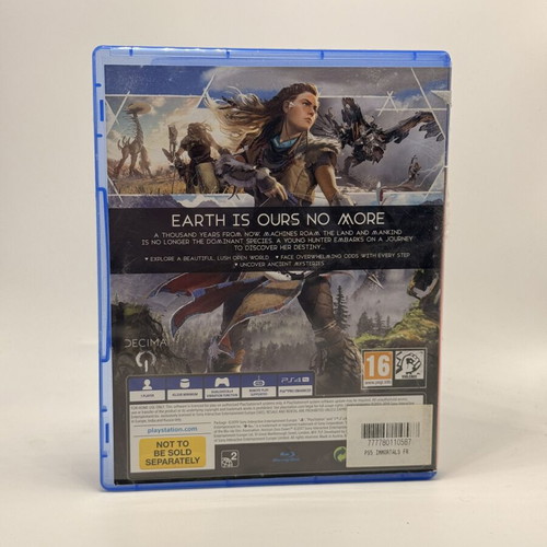 Horizon Zero Dawn PS4 used action adventure game