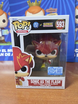 Funko Pop Heroes #593 Sonic as the Flash καινούργιο φιγούρα