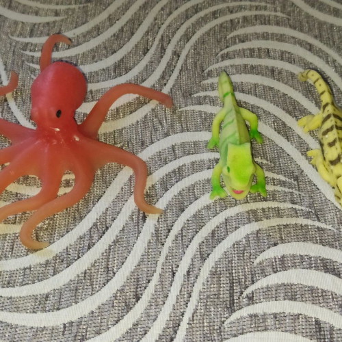 Rubber reptiles-lizards new