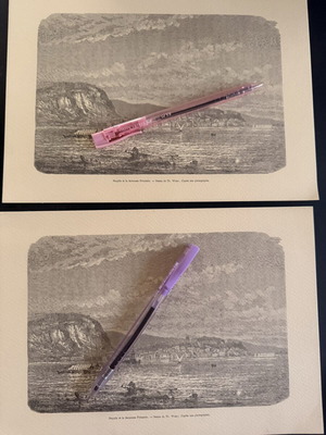 Engravings of Nafplio Palamidi, new condition